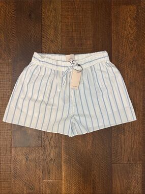 Cinq a Sept Sammy Striped Jacques Shorts New